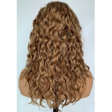 Luxury Pretty curly Monofilament Swiss Lace Wig--MT11