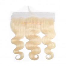 100% virgin human hair 613 color body wave 13*4 lace frontal--BYC715