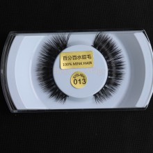 one pair of 3D Silk protein Handmade Mink False EyeLashes--Y005