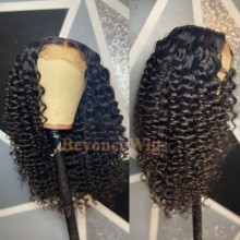 100% Brazilian virgin big wave glueless 370 lace wig--BYC907