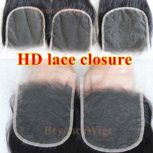 Wholesale HD Lace closure Undetectable Knots invisible--BYC805