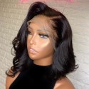 Brazilian human hair Pre plucked  360 lace wave bob --BYC329