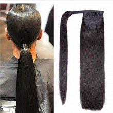 COMBS IN HUMAN HAIR PONYTAIL EXTENSIONS WRAP--BYC803