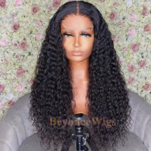 Burmese curly 5*5 HD closure wig--BHD119