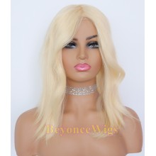 613 color Luxury Culticle Human Hair Monofilament Swiss Lace Wig-MT11