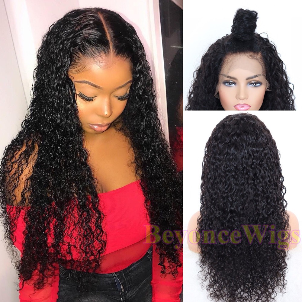 100% honest review on deep curly 360 lace wig--BYC345